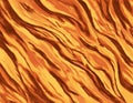 Abstract illustration of a burning fire with wild yellow flames Royalty Free Stock Photo