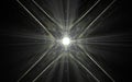 Abstract illustration computer render background image fantastic star with rays for web design and graphics