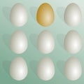 A half dozen eggs