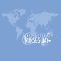 An abstract illustration of International Nurses Day