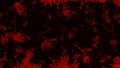 Abstract illustration, red and black clouds, grunge texture, fractal