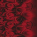 Abstract Swirling Red Roses background