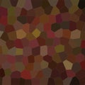 Abstract illustration of Square licorice bright Middle size hexagon background, digitally generated.