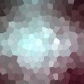 Abstract illustration of Square red and blue colroful Little hexagon background, digitally generated.