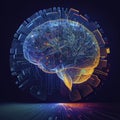 Virtual Brain. Generative AI