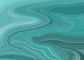 Abstract illustration of wafe blue green background