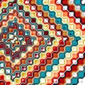 Abstract image,Abstract image, colorful graphics and tapestries Royalty Free Stock Photo