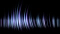 Abstract image of blurred blue. white and pink and yellow lights on a black background with sharp lines Royalty Free Stock Photo