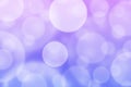 Abstract Blurred Shiny Circles in Purple and Blue Background Royalty Free Stock Photo
