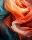 an abstract image of a colorful fabric Royalty Free Stock Photo
