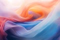 an abstract image of a colorful flowing fabric Royalty Free Stock Photo