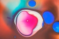 Abstract image colorful liquid Royalty Free Stock Photo