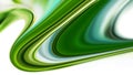 Abstract image consisting of green smooth lines resembling sea waves Royalty Free Stock Photo