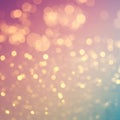 Abstract image displaying a bokeh effect with soft, glowing lights. The background Royalty Free Stock Photo