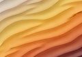 Abstract image displaying overlapping, wavy layers Royalty Free Stock Photo