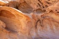 Abstract image of eroded sandstone in the desert