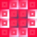 Abstract Red Square Pattern Royalty Free Stock Photo