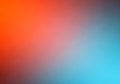 Vibrant Gradient Background: Orange to Blue Royalty Free Stock Photo