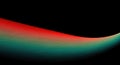 Abstract Colorful Wavy Lines on Black Background, Modern Design Royalty Free Stock Photo