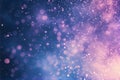 An abstract image featuring bokeh lights in varying sizes, creating a visual effect of blurred circular patterns. Royalty Free Stock Photo