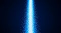 Abstract Blue Light Stream Royalty Free Stock Photo