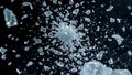 Shattered Ice Explosion Royalty Free Stock Photo