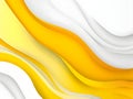 Abstract Yellow Orange Waves Background with. Royalty Free Stock Photo