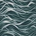 Abstract image featuring a flowing, wave-like pattern with intertwining, smooth curve Royalty Free Stock Photo