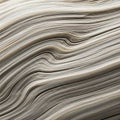 Abstract image featuring flowing, wave-like patterns in shades of gray and Royalty Free Stock Photo