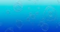 Abstract Blue Gradient Background with Circular Textured Bubbles image photo Royalty Free Stock Photo