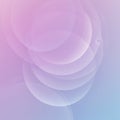 Abstract image featuring overlapping translucent circles creating a layered effect. The Royalty Free Stock Photo