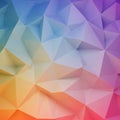 Abstract image featuring a pattern of interlocking geometric polygons, forming a Royalty Free Stock Photo