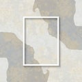 Abstract image featuring a rectangular frame Royalty Free Stock Photo