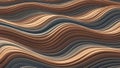 Lines produce a visually soothing effect resembling sand dunes or Royalty Free Stock Photo