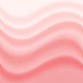 Abstract image featuring smooth, wavy patterns in soft pink and white hues. The design creates a Royalty Free Stock Photo