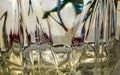 Abstract image: festive background, a glass of champagne Royalty Free Stock Photo