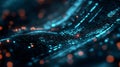 Abstract Data Stream Royalty Free Stock Photo