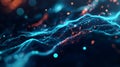 Abstract Data Stream Royalty Free Stock Photo