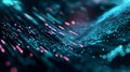 Abstract Data Stream Royalty Free Stock Photo
