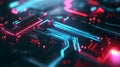 Abstract Data Stream Royalty Free Stock Photo