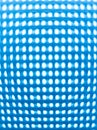 abstract image of a kind of blue net with.  several holes. Royalty Free Stock Photo