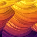 Abstract image with layered patterns resembling undulating waves or geological formations Royalty Free Stock Photo