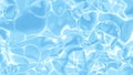 Abstract image of light blue water with bubbles Royalty Free Stock Photo