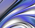 Abstract image with lines, on the isolated background Royalty Free Stock Photo