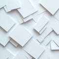 Abstract White Rectangular Shapes Textured Background Royalty Free Stock Photo