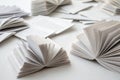 Abstract image of paper sheets Royalty Free Stock Photo