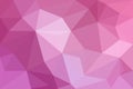 Pink Polygonal Texture for Abstract Background