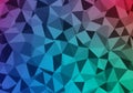 Abstract image with a polygonal pattern of triangles, creating a Royalty Free Stock Photo
