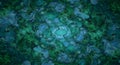 Abstract Turquoise and Emerald Artistic Background Image with Depth and Texture Detail Royalty Free Stock Photo