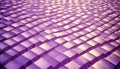 Abstract image of a repeating pattern of purple squares, creating a sense of depth and texture. The squares are slightly Royalty Free Stock Photo